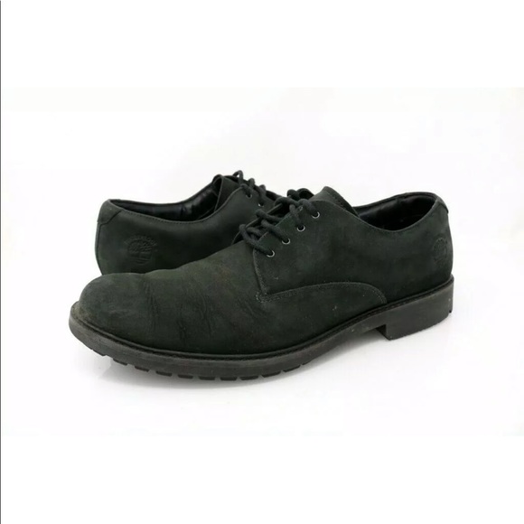 timberland oxford shoes black